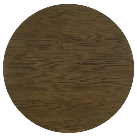 Eduardo 47-inch Round Counter Height Dining Table Brown