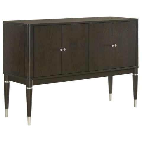 Gianni 8-piece Dining Set With Sideboard Ash Brown
