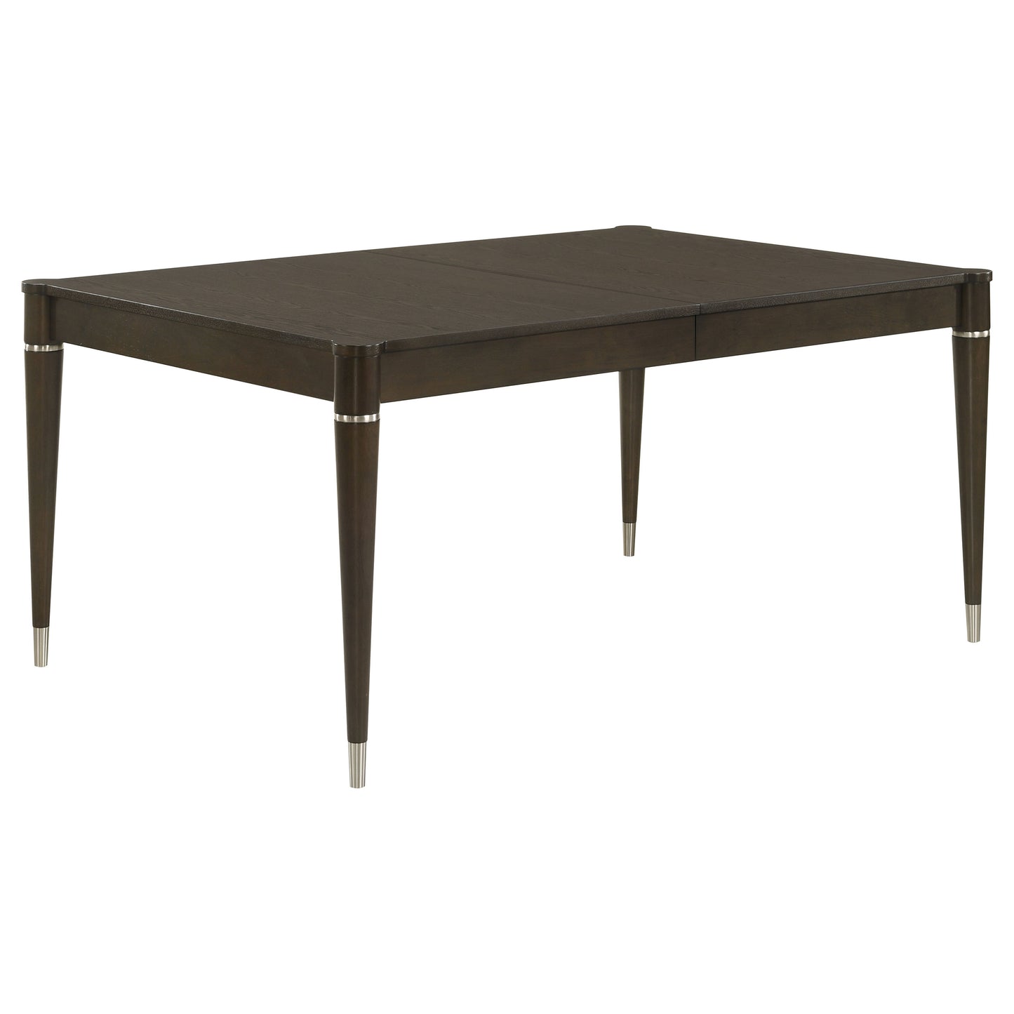 gianni 81-inch extension leaf dining table ash brown