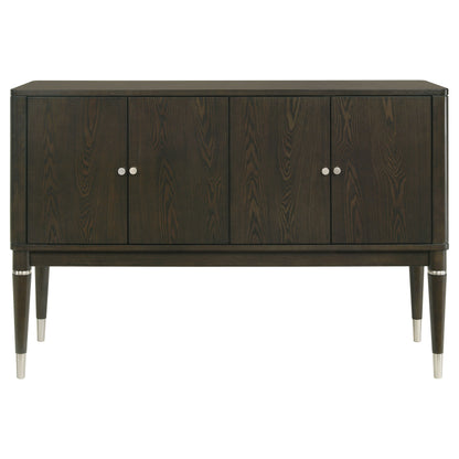 Gianni 4-door Dining Sideboard Server with Shelves Ash Brown