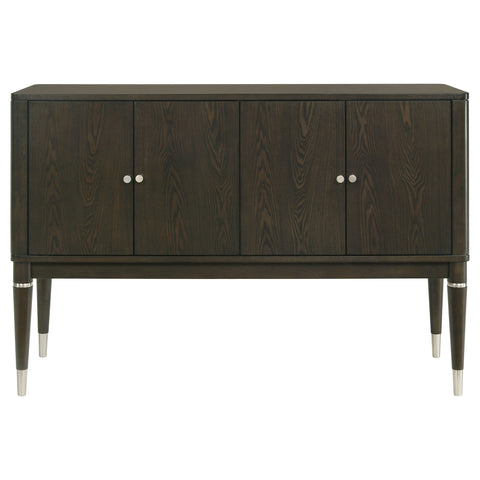 Gianni 4-door Dining Sideboard Server with Shelves Ash Brown