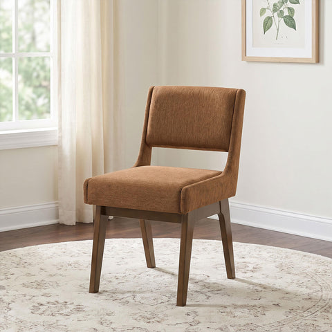 Fabian Upholstered Dining Side Chair Nutmeg (Set of 2)