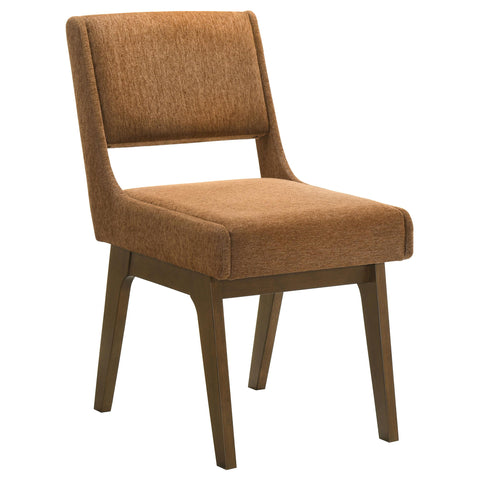 Fabian Upholstered Dining Side Chair Nutmeg (Set of 2)