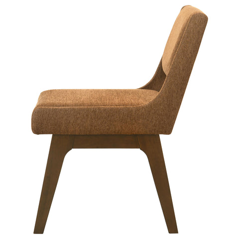 Fabian Upholstered Dining Side Chair Nutmeg (Set of 2)