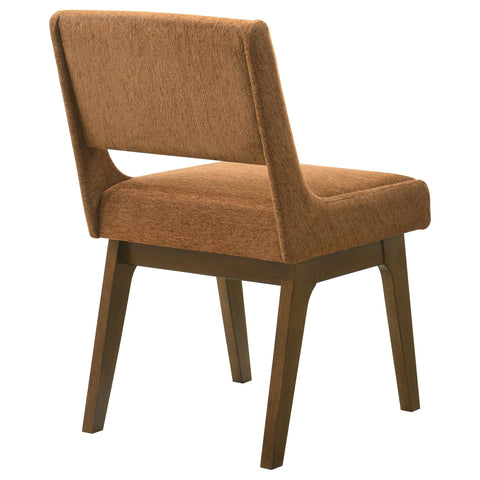 Fabian Upholstered Dining Side Chair Nutmeg (Set of 2)