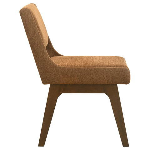 Fabian Upholstered Dining Side Chair Nutmeg (Set of 2)