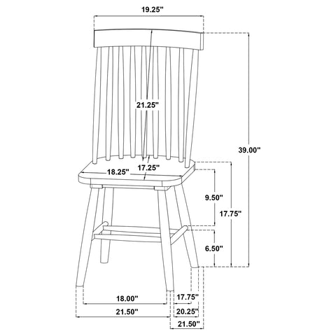 Dobrev 5-piece Round Wood Dining Set Black