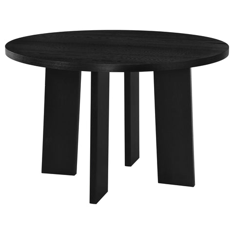Harkes 5-piece Dining Set Cream and Black