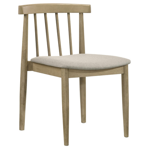 Harkes 5-piece Dining Set Wheat and Natural Oak