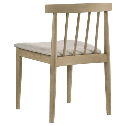 Harkes 5-piece Dining Set Wheat and Natural Oak