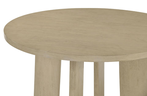 Harkes 5-piece Dining Set Grey and Natural Oak