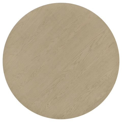 Harkes 47-inch Round Wood Dining Room Table Natural Oak