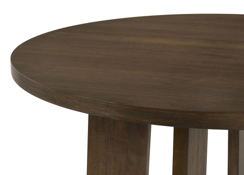 Harkes 5-piece Dining Set Wheat and Walnut