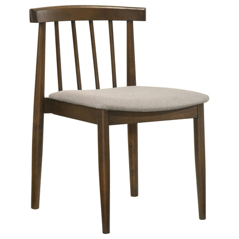Harkes 5-piece Dining Set Wheat and Walnut