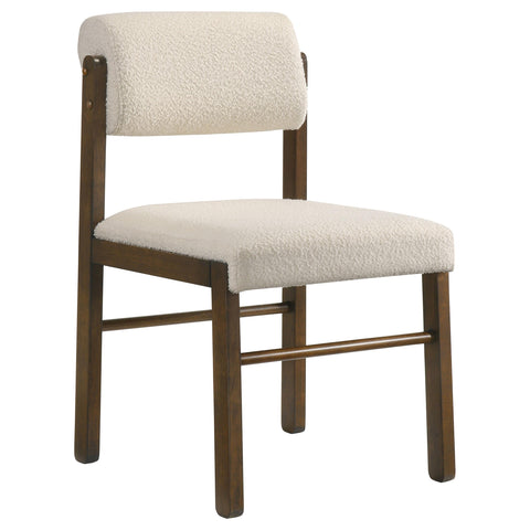 Harkes 5-piece Dining Set Cream and Walnut