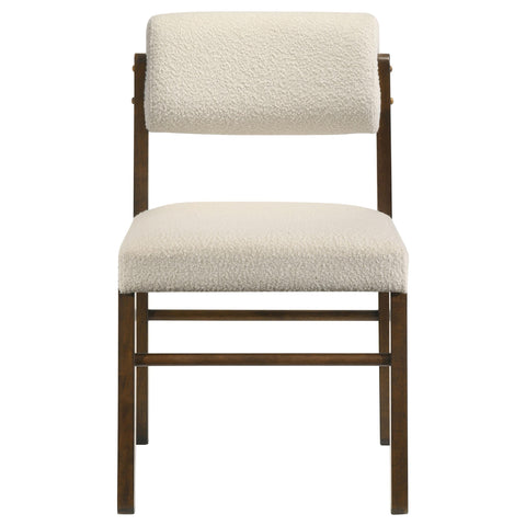 Harkes 5-piece Dining Set Cream and Walnut
