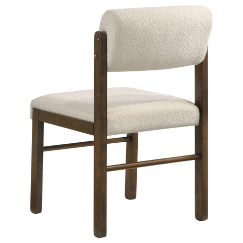Harkes 5-piece Dining Set Cream and Walnut