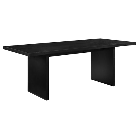 Hogan 7-piece 82-inch Rectangular Dining Set Cream and Black