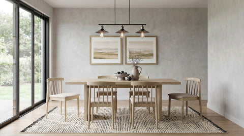 Hogan 82-inch Rectangular Wood Dining Table Natural Oak