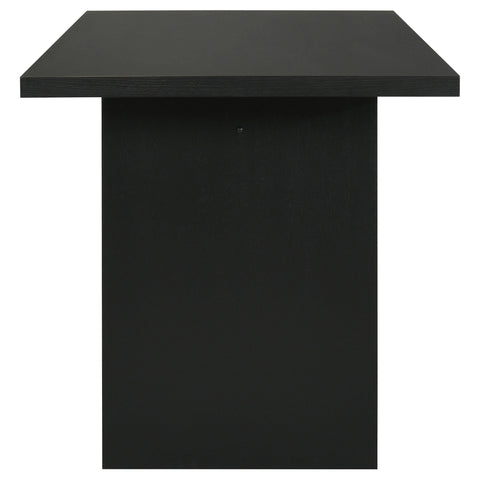 Hogan 70-inch Rectangular Wood Counter Height Dining Table Black