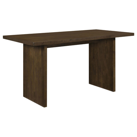 Hogan 70-inch Rectangular Wood Counter Height Dining Table Dark Walnut