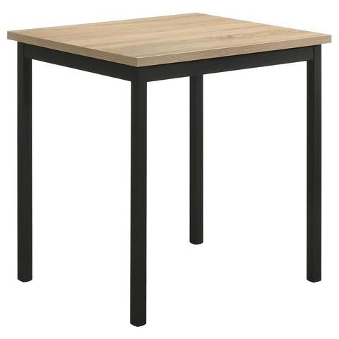 Brennan Space Saving Rectangular Dining Table Greige Oak
