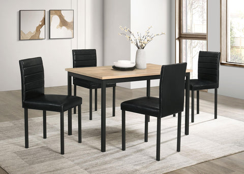 Brennan Rectangular 47-inch Dining Table Greige Oak