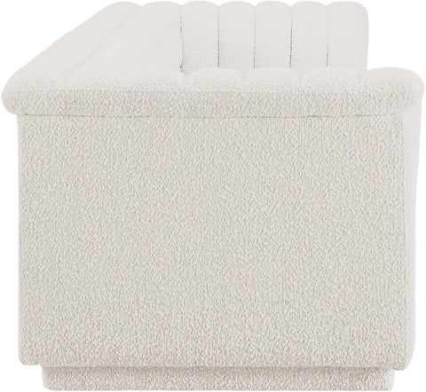 Dillard Cream Boucle Fabric Modular Sofa S119