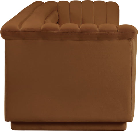 Dillard Saddle Velvet Fabric Modular Sofa S119