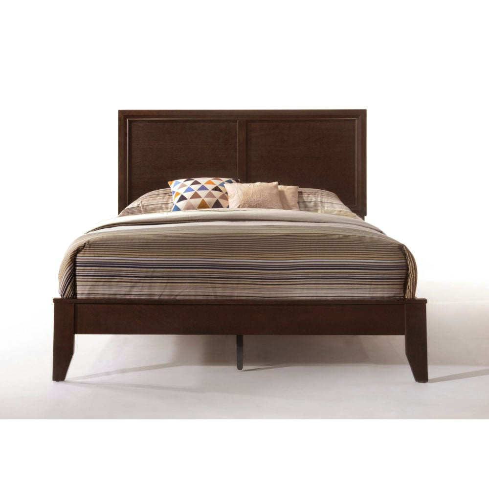 akane ek bed, espresso finish