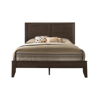 Akane Queen Bed, Espresso Finish