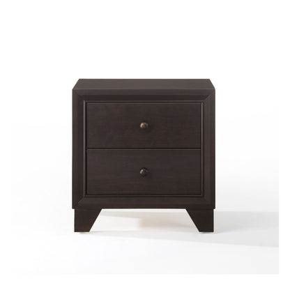 Akane Nightstand, Espresso Finish