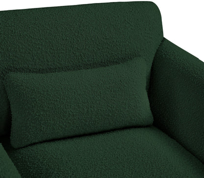 Kira Green Boucle Fabric Chair C