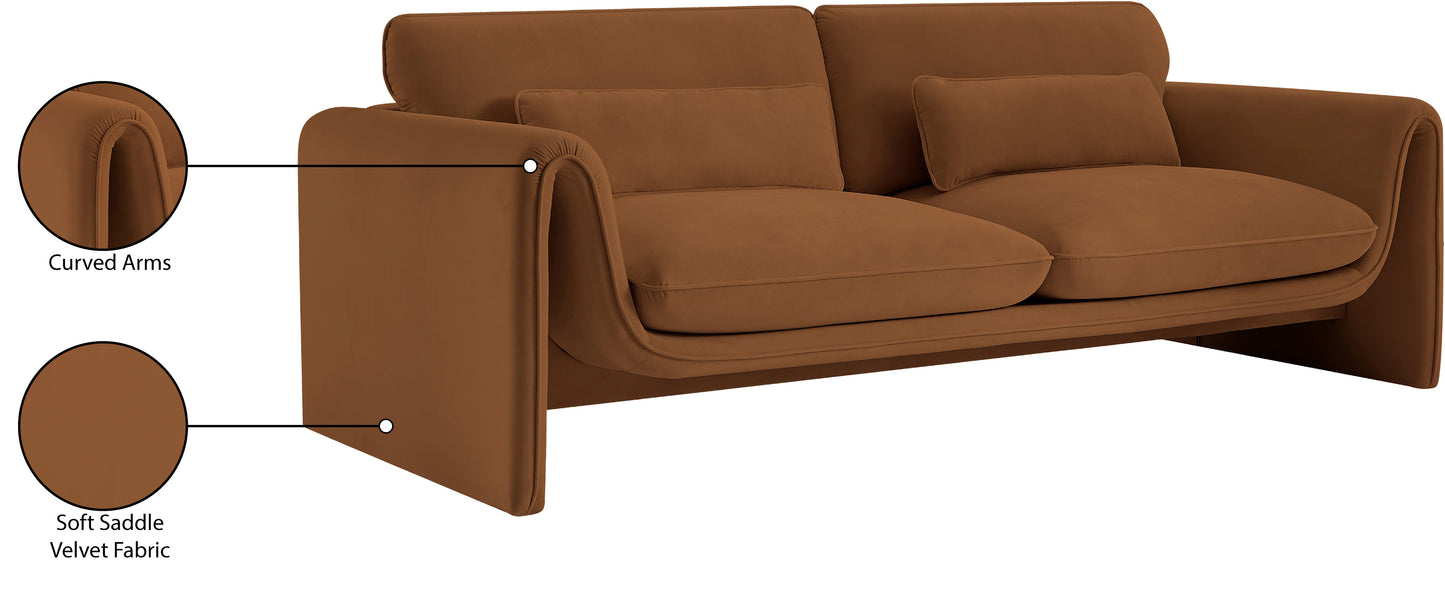 encore saddle velvet fabric sofa s