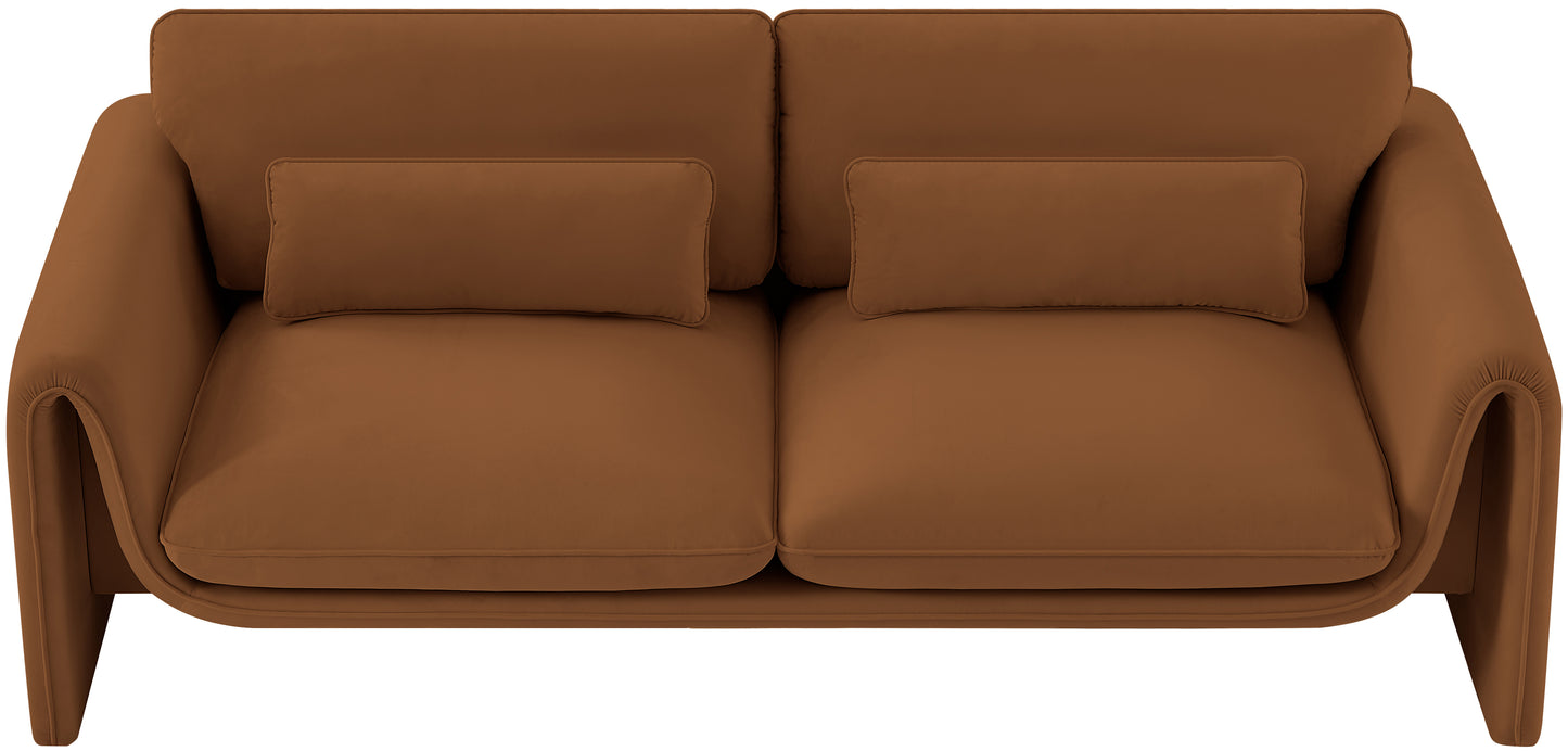 encore saddle velvet fabric sofa s