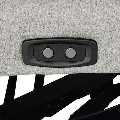 Shirley Power Reclining Gray Modular Sectional