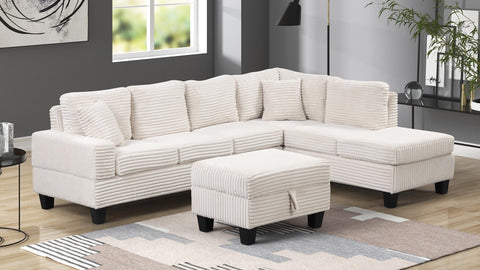 Wren Cream Sectional Set