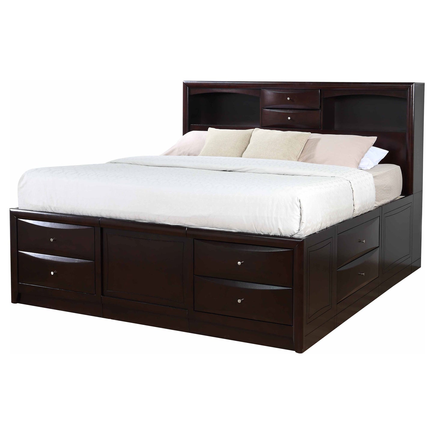 eastern king storage bed