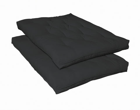 Alviso Deluxe Innerspring Futon Pad BlackBlack