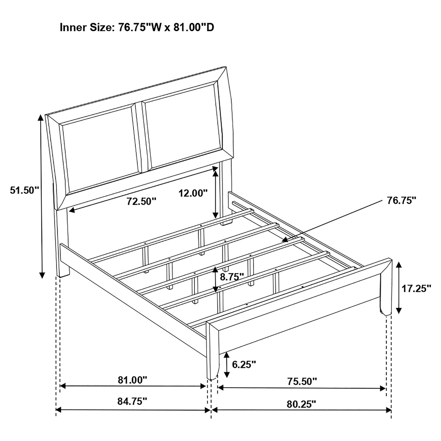 eastern king bed