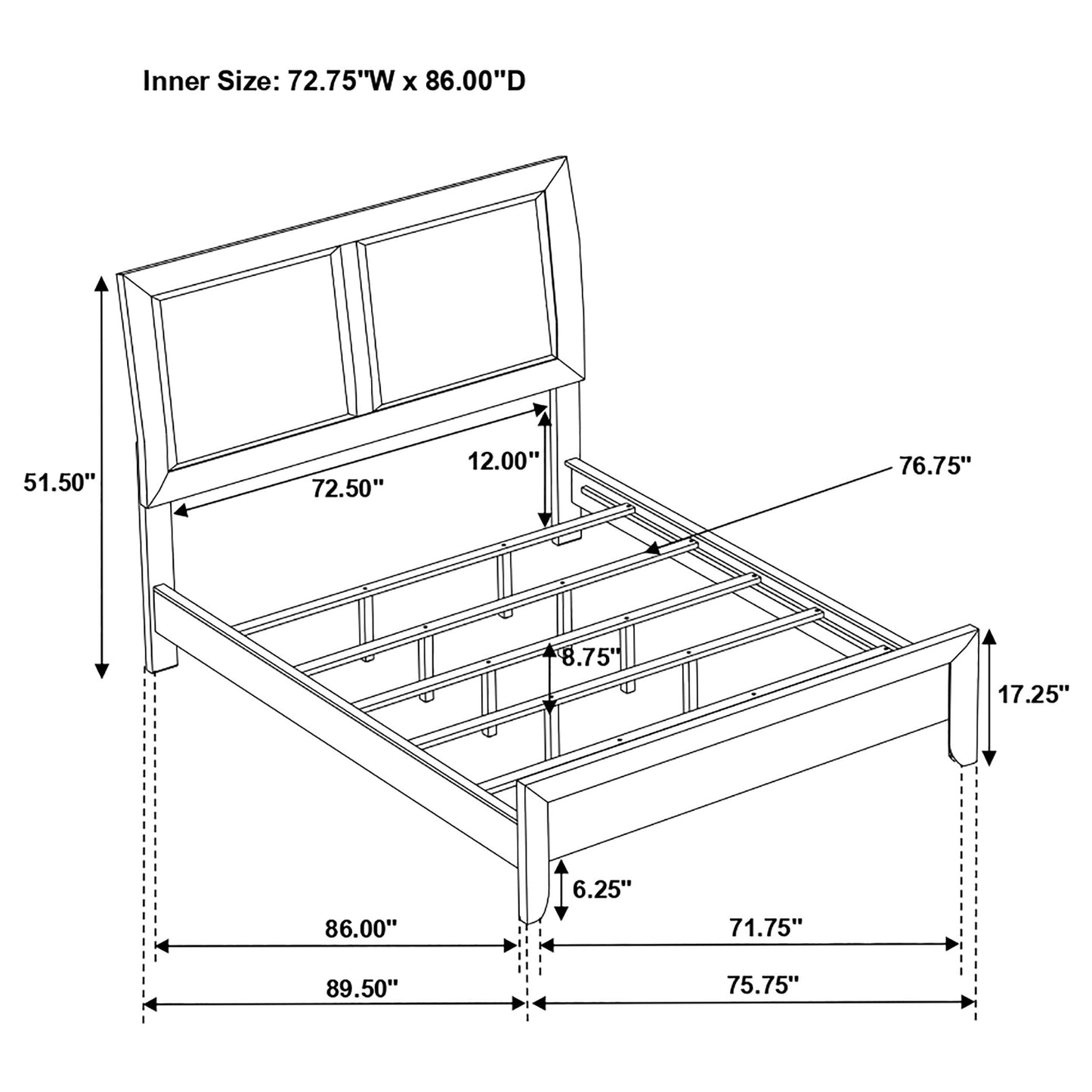 california king bed