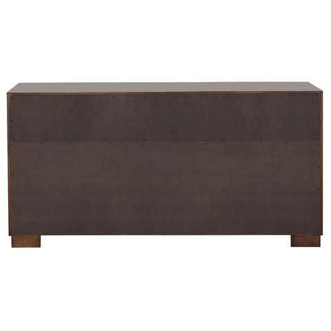 Yvette 5-piece Queen LED Bedroom Set Cappuccino
