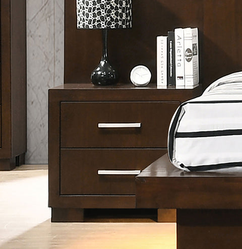 Rosalie 2-drawer Nightstand CappuccinoCappuccino