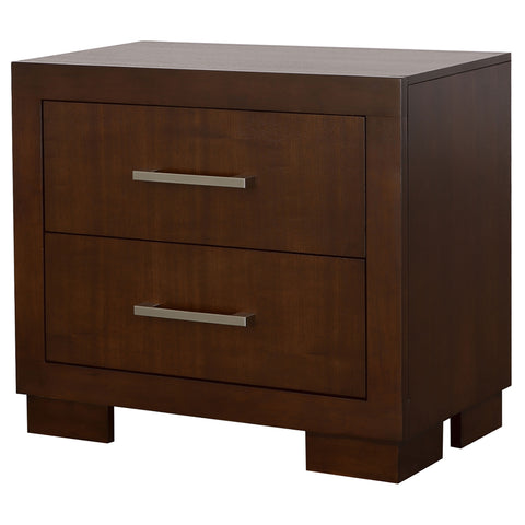 Rosalie 2-drawer Nightstand CappuccinoCappuccino