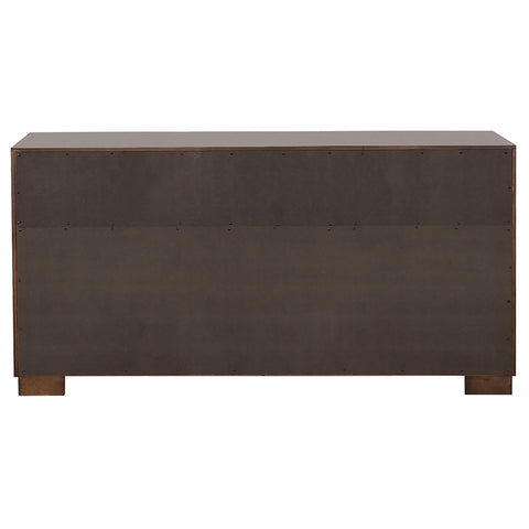 Rosalie 6-drawer Dresser CappuccinoCappuccino