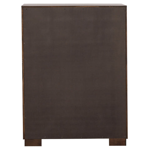 Rosalie 5-drawer Bedroom Chest CappuccinoCappuccino