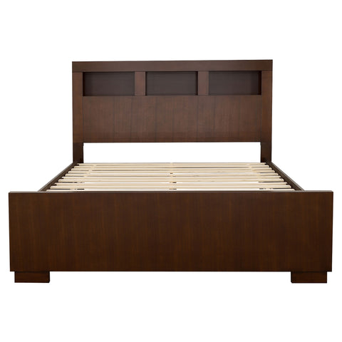 Rosalie 4-piece Eastern King Bedroom Set CappuccinoCappuccino