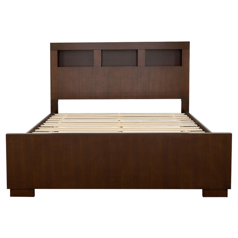 Rosalie 4-piece California King Bedroom Set CappuccinoCappuccino