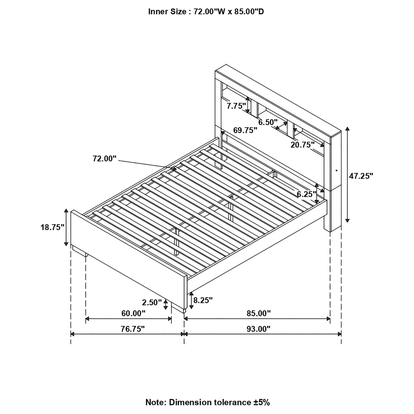 california king bed