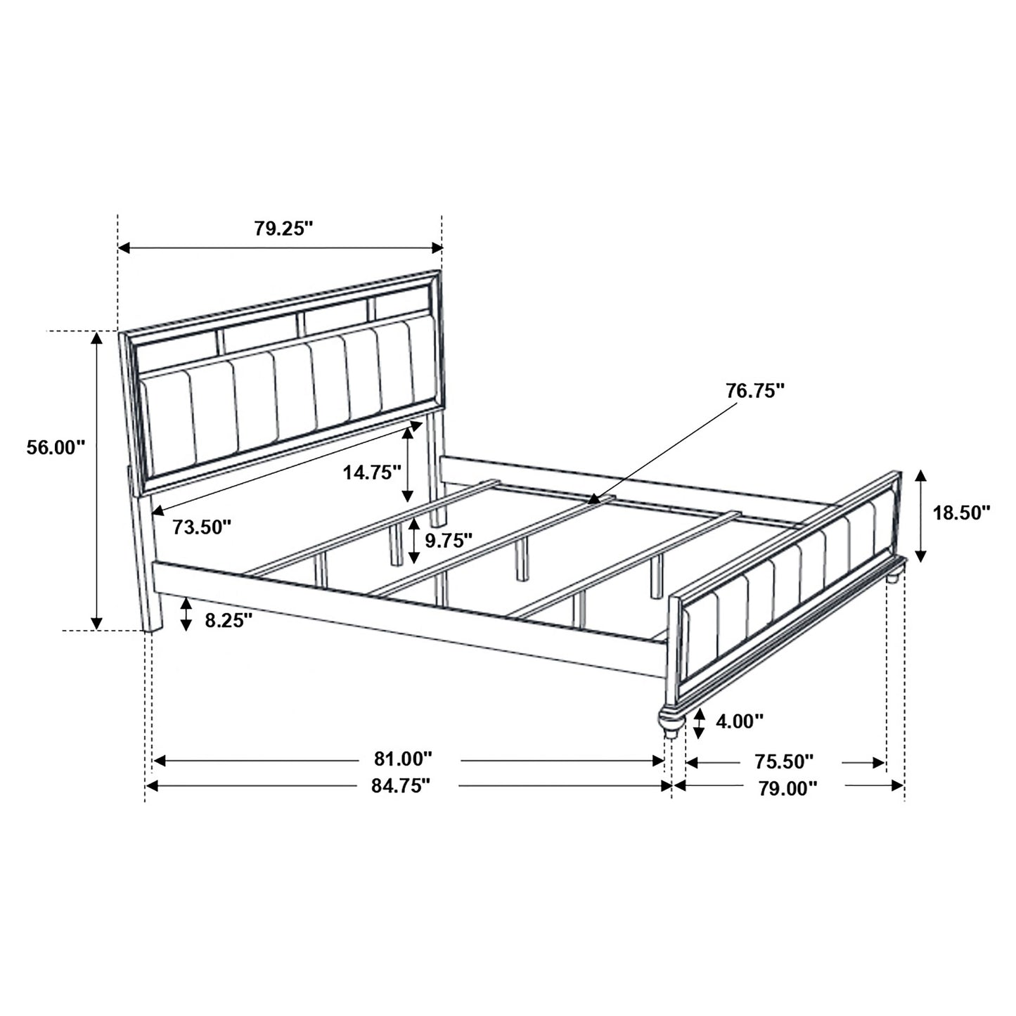 eastern king bed